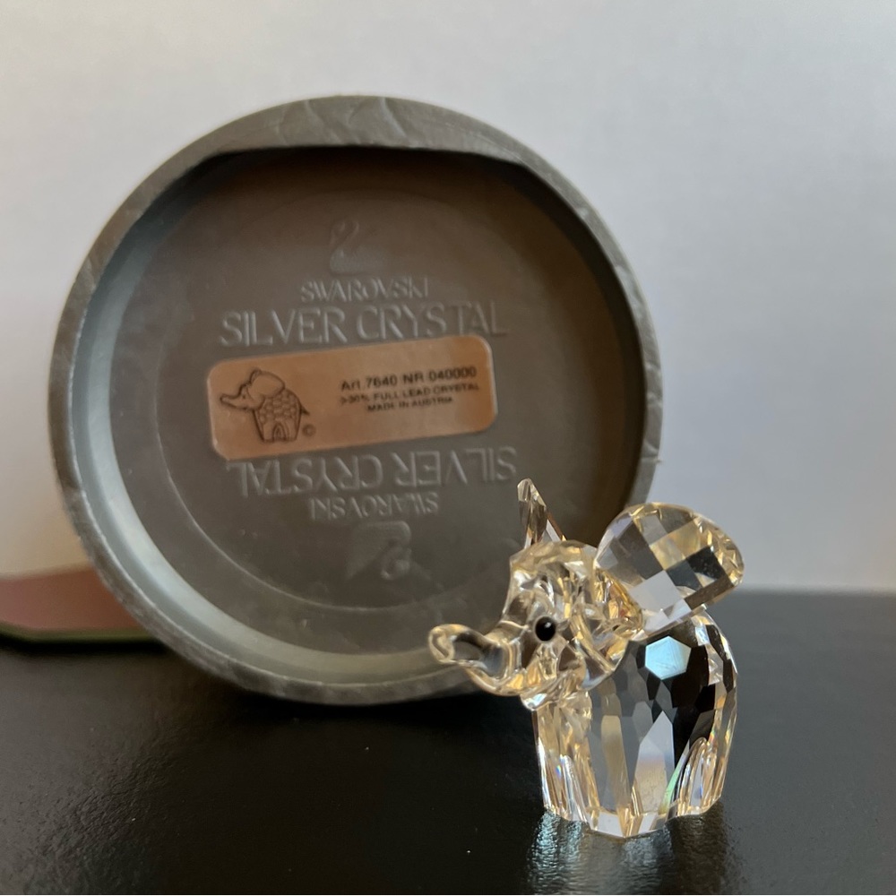 Swarovski Crystal Elephant